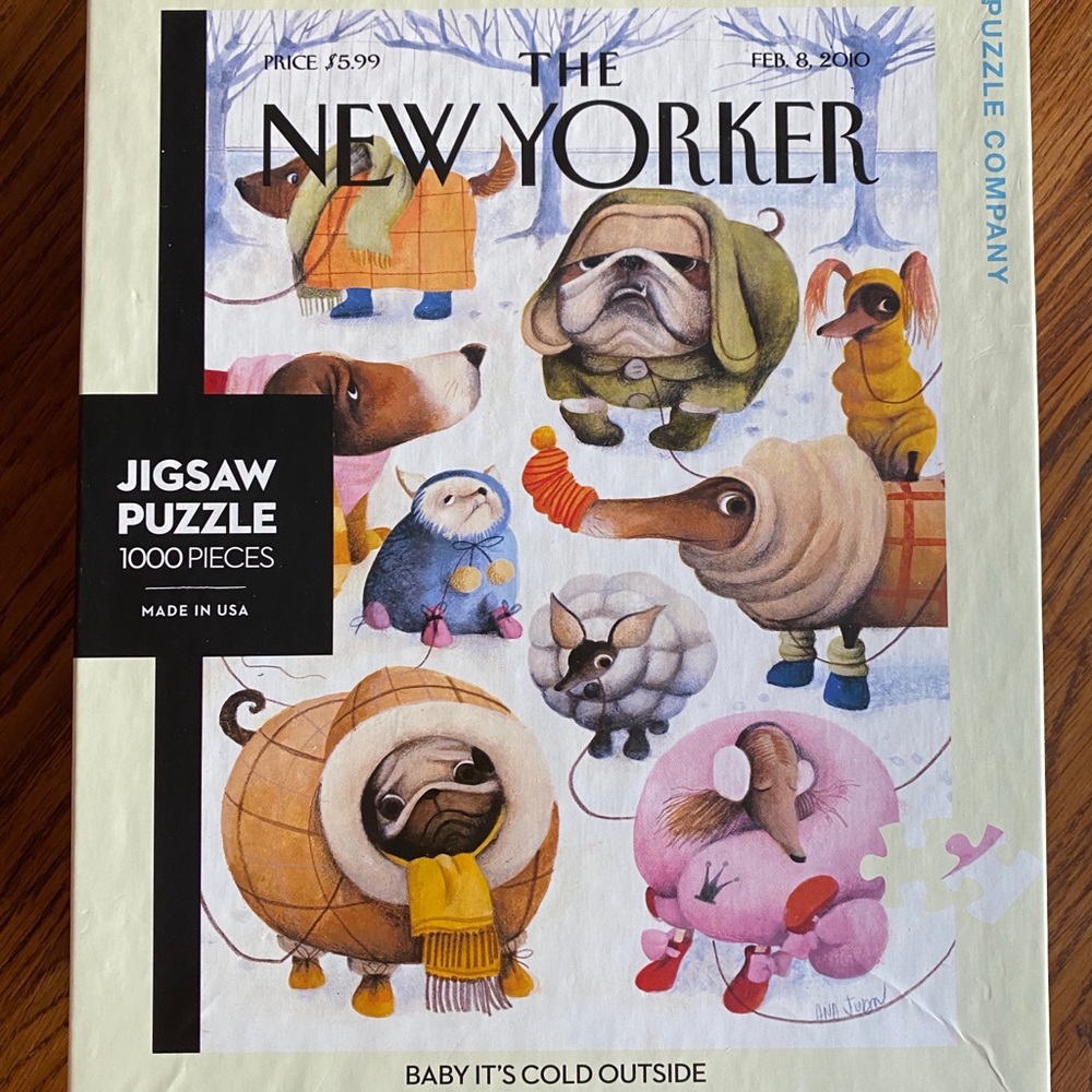Bundle up those pups jigsaw puzzle